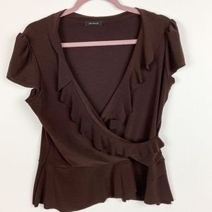 Jaipur Ruffle Short Sleeve Size S